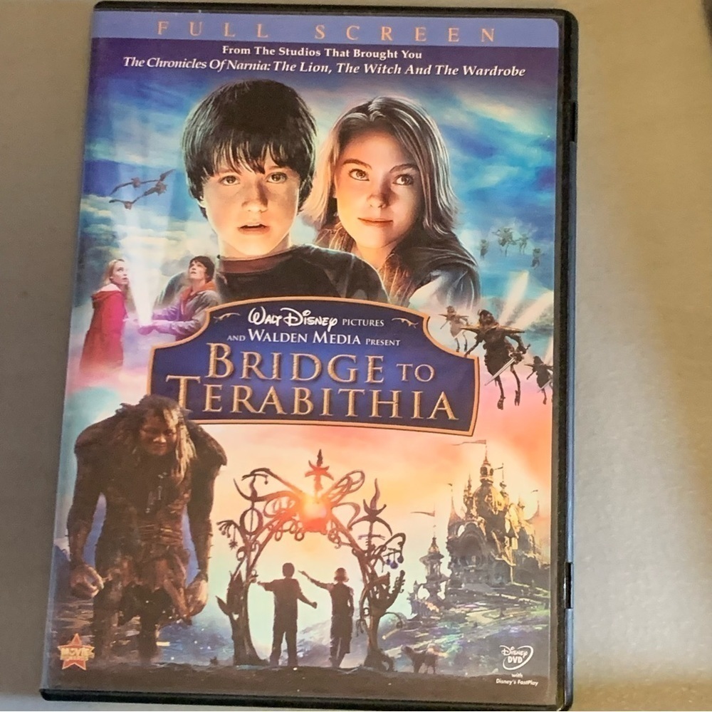 $5 each / 3 for 12 / 6 for $20 | Disney Bridge To Terabithia DVD Full Screen